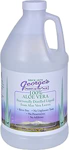 Aloe Vera Liquids Drink 64 oz El Aloe siempre activo de George 64 Fl Oz (Pack of 1)