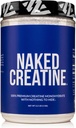 Monohidrato de crema micronizada pura NAKED – 200 Serviciones, 1000g Bulk – Vegan, No Gluten &amp; Soy Gratis - Muscle Building, Strength Training, Gym &amp; Fitness Supplement
