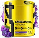 Cellucor C4 Original Pre Workout Powder Grape Sugar Free Preworkout Energy for Men &amp; Women 150mg Caffeine + Beta Alanine + Creatine - 30 Servings (Packaging May Vary)
