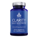Thrivous Clarity Daily Nootropic – Cognitive Support & Mood Formula with Bacopa (Synapsa®), L-Theanine, Rhodiola Rosea, Vitamin B Complex & Zinc Picolinate – 60 Vegan Capsules