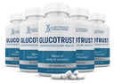 Laboratorios justificados (5 Pack Glucotrust Advanced Formula Supplement Pills 300 Capsules