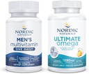 Nordic Naturals Starter Pack - Hombre Multivitamin One Daily, Ultimate Omega