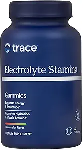 Trace Minerals Electrolyte Stamina Gummies - Ideal Electrolyte Supplement That Supports Hydration - Supports Optimal Energy - Muscle Stamina - Vegan - Watermelon - 90 Count (30 Servings)