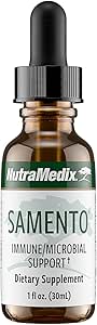 NutraMedix Samento Cat's Claw Tincture - Cat's Claw Immune Support Supplement for Brain, Antioxidant, Cardiovascular &amp; Microbial Support - Bioavailable Herbal Supplements from Nature (1oz / 30ml)