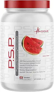 Nutrición metabólica P.S.P. Physique PreWorkout 672g Zero Sugar Caffeine Gratis (Watermelon)