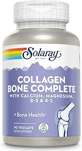 SOLARAY Collagen Bone Complete ← Advanced Bone Matrix Fórmula con Plant Calcium &amp; Magnesium