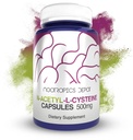 Nootropics Depot N-Acetyl L-Cysteine Capsules TEN 500mg TEN NAC TENIDO 60 Cuenta TENIDO Apoyos Healthy Liver Function TEN Cellular Health