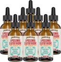 Liposomal Glutathione Liquid 2000MG – Antioxidant Detox Supplement for Women & Men, Aging Defense, Liver Function & Energy, with Hyaluronic Acid + Aloe Vera + Vitamin C, Natural & Vegan, 16 FL.OZ