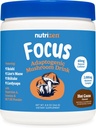 Nutricost Nutrizen AM Focus Adaptogenic Mushroom Drink (Hot Cocoa Flavored) 30 Servings - Incluye Reishi, Lion's Mane, Shiitake, Cordyceps