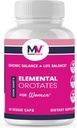MARS VENUS Suplemento con Lithium Orotate Ashwagandha Saffron Berberine Rhodiola Bacopa Fulvic Minerals - Elemental Orotates Capsules for Women - 60 Conde