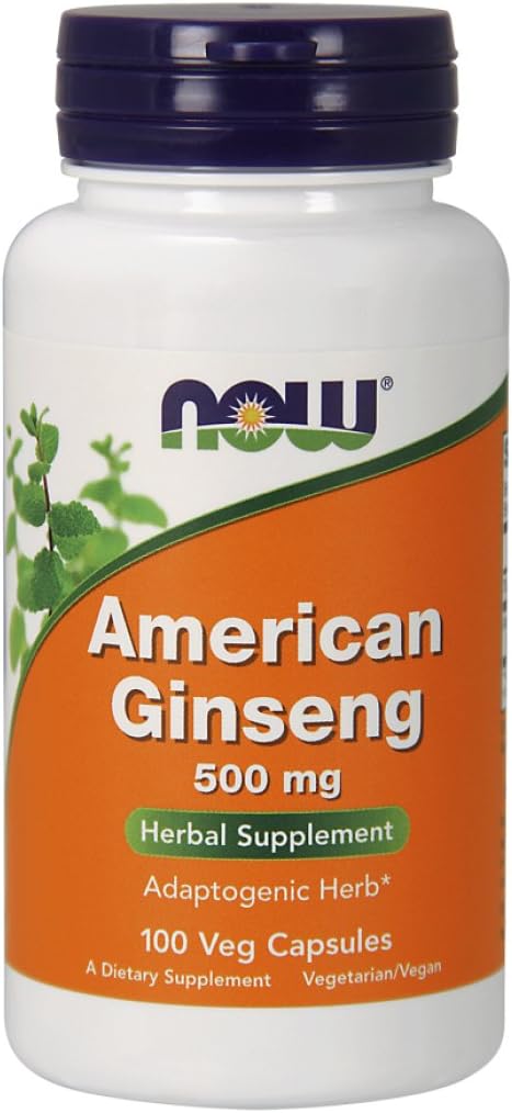 AHORA Ginseng americano, 100 cápsulas (Pack of 2)
