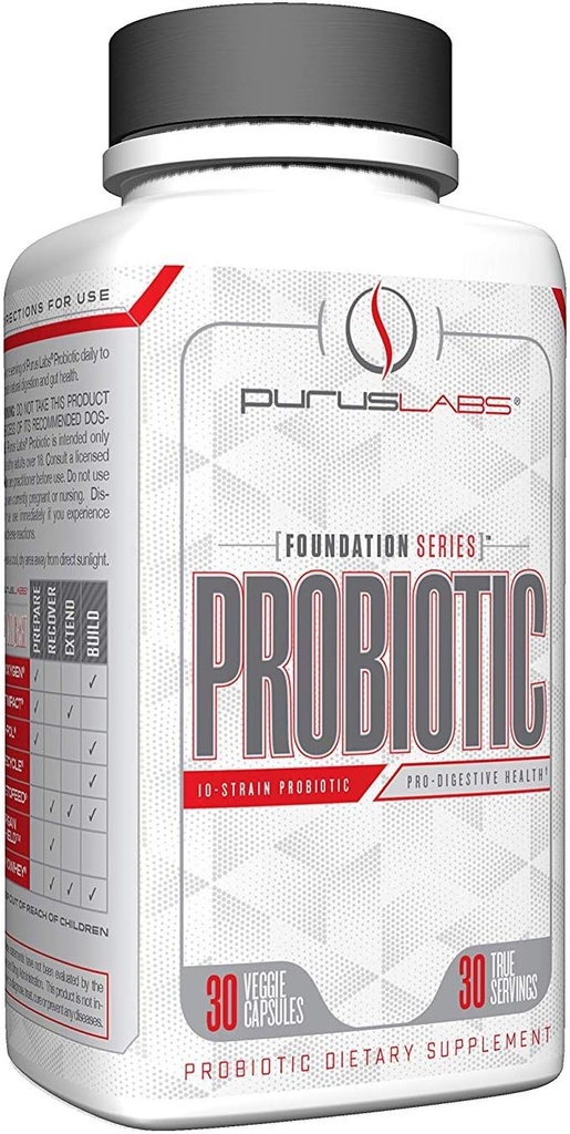 Laboratorios de Purus Capsules PROBIOTIC, 30 Servimientos