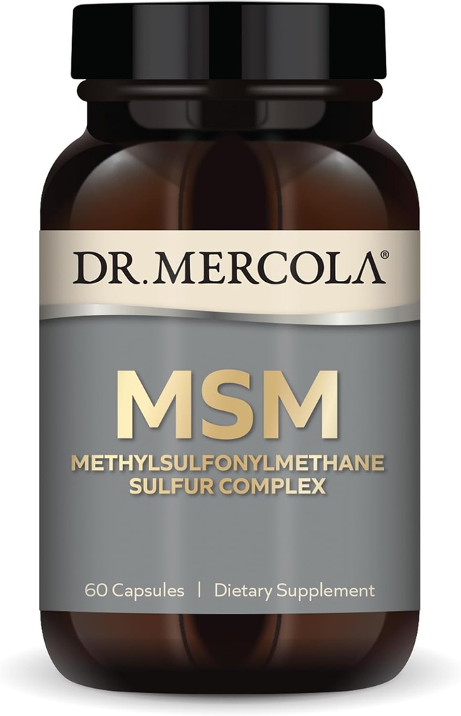 Dr. Mercola MSM Complejo de azufre, 0,5 onzas