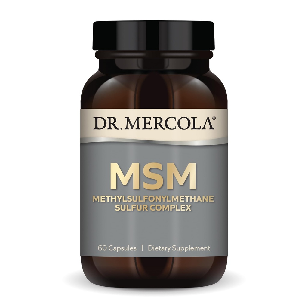 Dr. Mercola MSM Complejo de azufre, 0,5 onzas