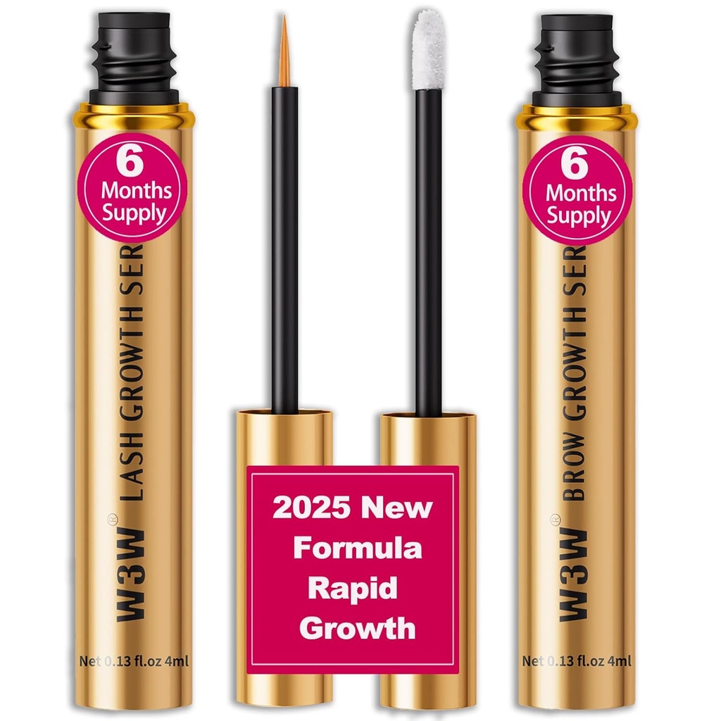 Lash Serum adultoEyebrow Growth Serum Set,2025 Upgrade -Rapid Eyelash for Stronger,Eyebrow Growth Serum,Natural Ingredients (Upgraded Lash ventajaBrow Serum Set)
