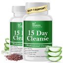 15 días Gut Cleanse Detox for Women w/ GLP-1 Support - Natural Colon &amp; Detox Cleanse for Weight Loss - Bloating &amp; Constipation Relief - Flushes Toxins & Supports Immunity - 60 Ct.