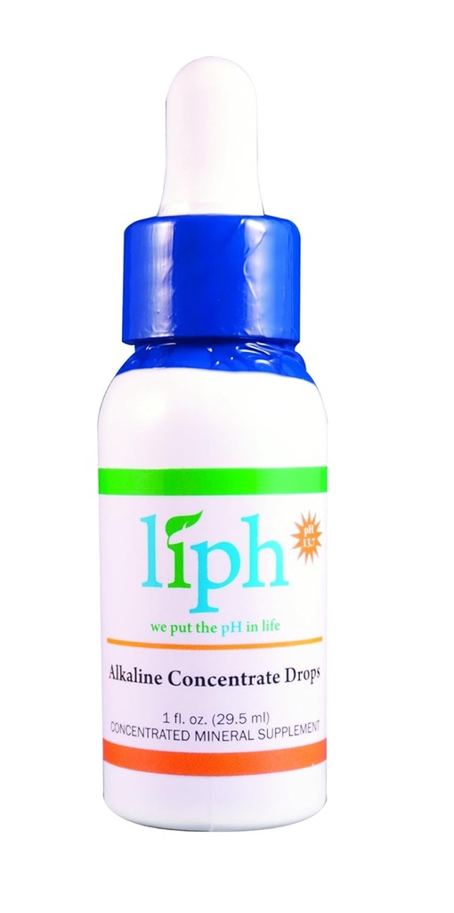 Liph Solutions Ultimate Ph Balance - 1 oz. Concentrado mineral de sílice líquido gotero Alkaline