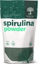 Botas ancestrales - Pólvora de espirulina orgánica (5 oz) USDA Certified Vegan Spirulina Powder I 100% Puro Superalimento para la salud óptima &amp; soporte inmunológico.