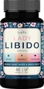 Lady Libido Suplemento para Mujeres Apoyo Mood, Drive & Energy, con Hornygoatweed &amp; Maca Root ← Mujer Libido Booster para Mujeres Silenciosas de equilibrio hormonal para aliviar la tensión " Reducir la sequedad - 60 cápsulas