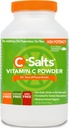 C-Salts Vitamina C Powder Suplemento - 100% Pura dosis alta Buffered Vitamin C Powder para Immune Support - Organic, Sugar-Free, Vegan, Non-GMO, Stomach-Friendly, Original 26 oz