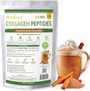 MariGold Grass-fed Collagen Peptides Powder Pumpkin Spice 1LB - 100% Puro, Tipo I & III Bovine Hydrolyzed Collagen, Non-GMO, Hormon Free, Soy Free, Gluten Free, Dairy Free, Keto-Friendly