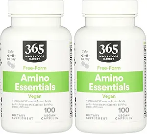 Mercado completo de alimentos, Amino Essentials, 100 ct (Pack of 2)