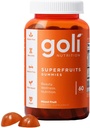 Goli Nutritional Supplement, SuperFruits Beauty Gummy Vitamin - 60 Count - Collagen-Promoting Ingredients - Mixed Fruit, Vegan, Plant-Based, Non-GMO, Gluten-Free & Gelatin Free