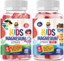 Magnesium Gummies for Kids &amp; Adults - Calm Magnesium Chews - Magnesium Citrate Chewable Suplemento para Mood &amp; Muscle Support
