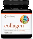 Teoría Collagen Avanzado - 6.000 mg - con vitamina C & Aminoácidos - para el crecimiento del cabello, piel " uñas* - Apoya la salud conjunta, bonificación " muscular* - para mujeres y hombres - 120 Tabletas (20-Day Supply)