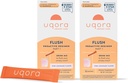 Uqora Flush - Urinary Tract* con D-Mannose, Vitamina C, Vitamina B6, Potasio, Magnesio y Calcio - Gluten-Free &amp; Vegan - Pink Lemonade Flavor - 20 Packets (2 Pack)