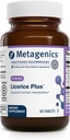 Metagenics Licorice Plus - Cortisol &amp; Stress Support Supplement with Licorice Root, Ashwagandha, Rehmannia & Chinese Yam - Non-GMO, Gluten-Free, Vegetarian - GMP Certified Facility - 60 Tablets