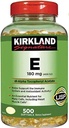 Kirkland Signature Vitamina E 180 mg, 500 Softgels