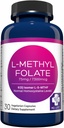 MD Life L-Methylfolate 7.5 mg Suplemento - Professional-Grade Active L Methylfolate Suplemento - 30 cápsulas - L-Methylfolate 7.5mg - Maximum Potency MTHFR W/ Essential Amino Acids
