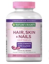 Cabello de recompensa de la naturaleza, piel y uñas, 250 Softgels (2 Pack)