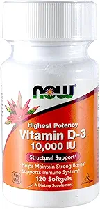 Vitamina D-3 - 10.000 UI - 120 Softgels