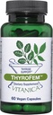 Vitanica ThyroFem, Thyroid Gland Support, Vegan, 60 cápsulas