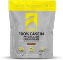 Ascent Casein Protein Powder - 25g Micellar Casein Powder with Zero Artificial Flavors &amp; Sweeteners, Gluten-Free, No Añadido Sugar, 4.9g BCAA, 2.2g Leucine - Chocolate, 2 libras