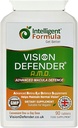 Vision Defender AMD AREDS2 Vitaminas Oculares – Exact AREDS 2 Fórmula con Lutein " Zeaxanthin, Vitaminas C " E, Zinc 25 mg " Cobre – Una vez suplemento diario de salud ocular vegano, 90 Tabletas