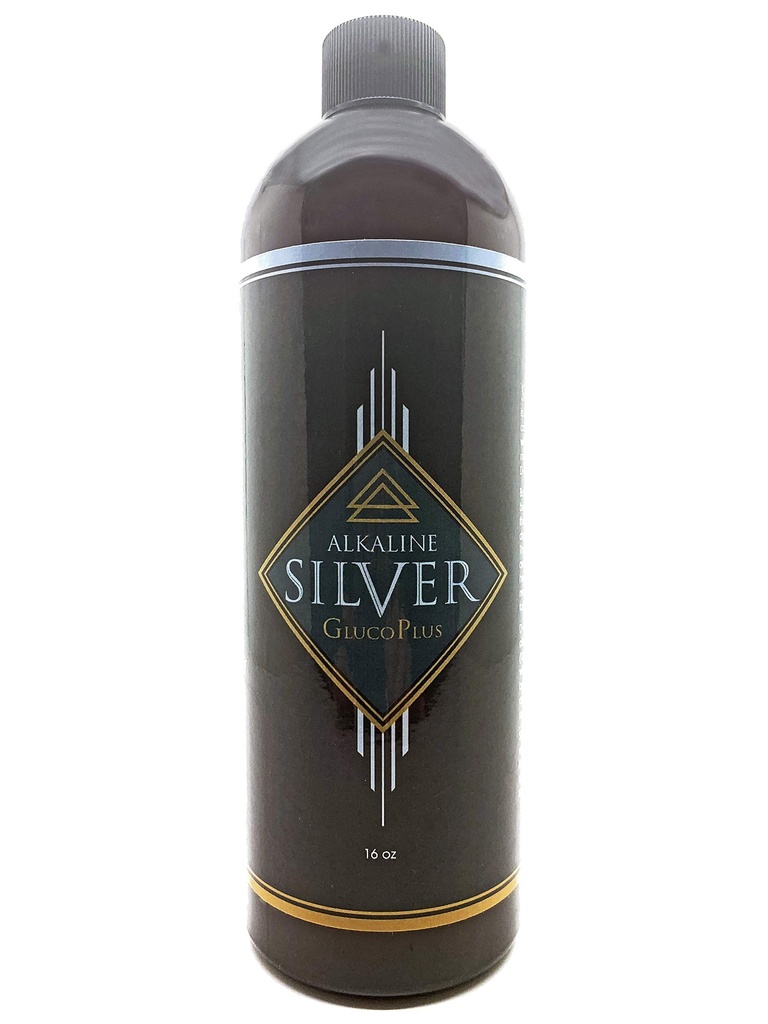 Silver GlucoPlus - Colloidal Silver Hydrosol in an Alkaline Base