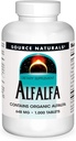 Fuente Naturales Alfalfa 10 Grain Suplemento dietético - 1000 Cuadros