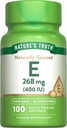 La verdad de la naturaleza Vitamina E 400 U Softgels Silencioso 268mg Silencioso 100 Cuenta ← No GMO &amp; Gluten Suplemento gratuito