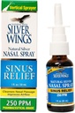Natural Path Silver Wings Sinus Relief Natural Silver Nasal Spray - 250ppm - 1oz