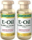 Nature's Bounty Vitamin E Oil, Supports Immune & Antioxidant, 30,000IU Vitamin E, Topical or Oral, 2.5 fl Oz (Pack of 2)