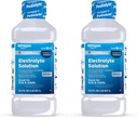 Solución electrolítica de cuidado básico, desarmado, 33.8 Fl Oz (Pack of 2)