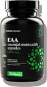 SMARTERNUTRITION Essential Amino Amino Acids (EAA) Capsules - 1 Gram Por Serving of All 9 EAAs - Supports Muscle Mass & Exercise - Non-GMO, Vegan, Gluten Free - 60 Count[30-Day Supply]