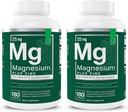 Elementos esenciales Magnesium Plus Zinc con Vitamina D3 ← CorazÃ3n Formulado Científicamente, Bono &amp; Muscle Support TEN 225mg Complejo de Magnesio Triple-Fortaleza con Glycinate, Malate, Citrate TEN 360 Con