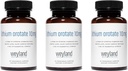 Litio Orotate 10mg (3 botellas), 180 cápsulas vegetarianas