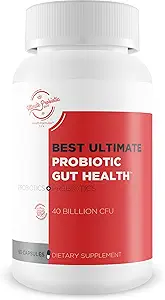 Best Ultimate Probiotic Gut Health - Nuestra Mejor Restauración Total Gut Probiotic - Ultimate 11 Strain Probiotics " Prebiotic Formula to Restore Gut Health - Leaky Gut Suplemento - Acid Reflux Probiotics