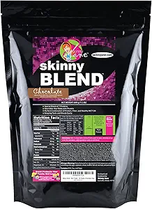 Skinny Blend - Best Tasting High Protein Shake for Women - Satisfying Low Carb Meal Replacement - Keto-Friendly Breakfast or Snack - Healthy Smoothie - 30 Delicious Shakes - Chocolate