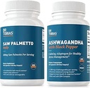 Dr. Tobias Saw Palmetto Supplement and Ashwagandha Capsules, Support Hormonal Health for Women ' Hombre, Resilience & Balance Supplements, Non-GMO